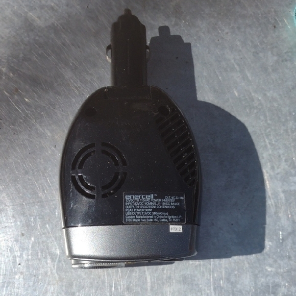 Enercell Black Car Power Inverter NWOT - Picture 1 of 4